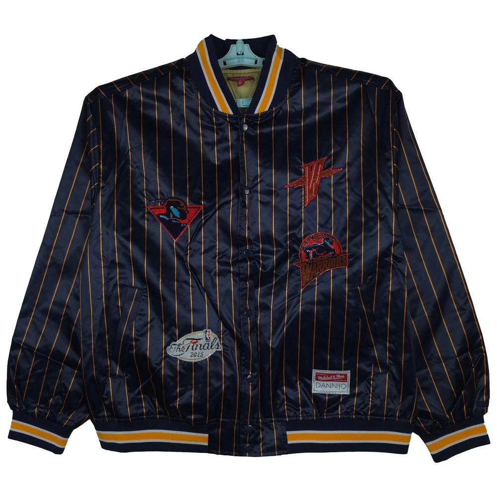 Dannijo Golden State Warriors Mitchell & Ness NBA Womens XL XLarge Jacket New